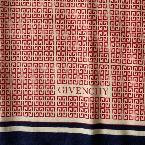Givenchy Silk Square Scarf - Picture 1 of 7